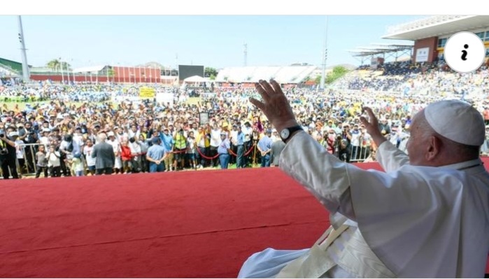 Papa Shangpughang Francis  Papua New Guinea ghunkhaw ah hteit ci