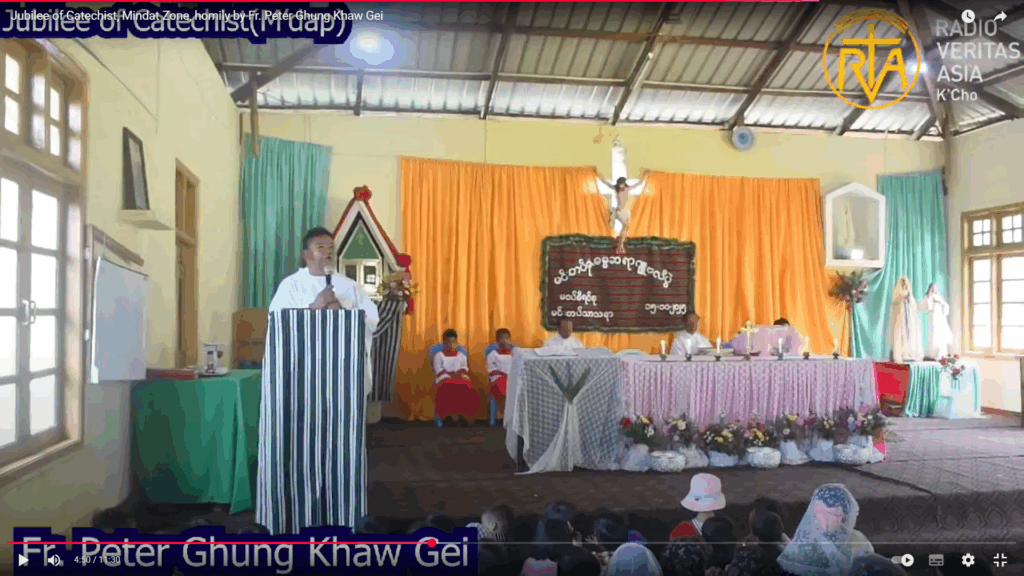 Mindat Rva Mindat Zone ung om ca TamahSaya gui ka vai “Jubilee of Catechist” bi ci ...